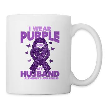 Husband – Alzheimer's Education - Mug - white - Right