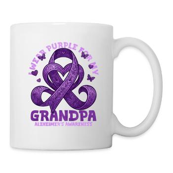 Grandpa – Alzheimer's Education - Mug - white - Right