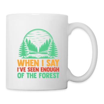 Hiking Mountain Trail Backpacking Outdoors Poaching - Mug - white - Right