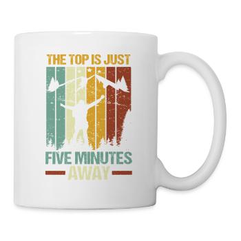 Hiking Mountain Trail Backpacking Outdoors Poaching - Mug - white - Right
