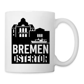 bremen ostertor - Tasse - Weiß - Rechts
