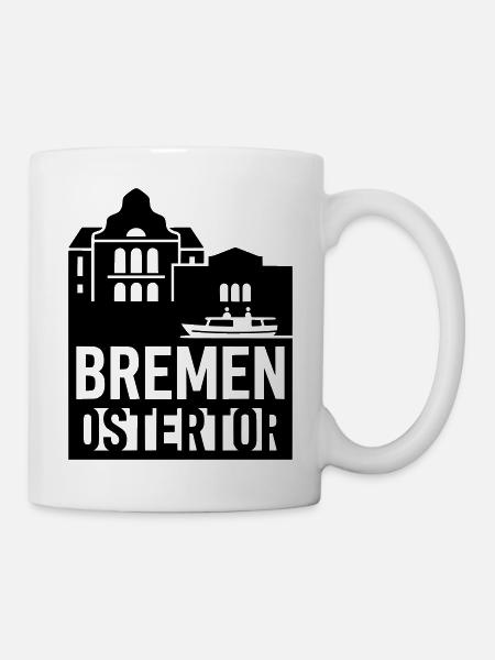 bremen ostertor - Tasse - Weiß