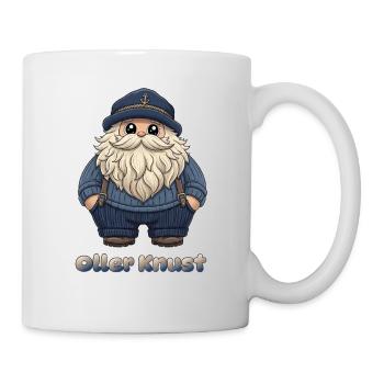 Plattdüütsch Edition: Oller Knust - Tasse - Weiß - Rechts