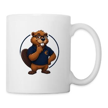 Benno Biber, banquier - Mug blanc - blanc - Droite