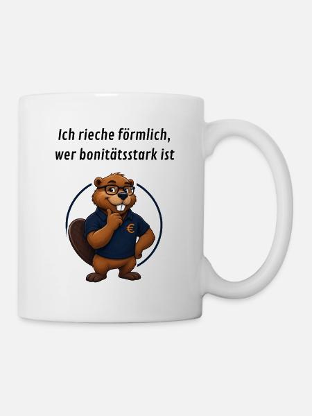 Benno Biber Banker - Bonität - Tasse - Weiß