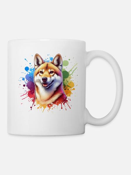 Australischer Wildhund Dingo - Tasse - Weiß