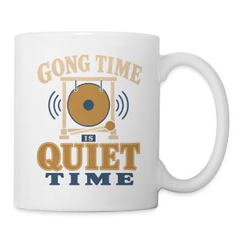 Klangbad Klangheilung Singing Bowl Gift - Mug - white - Right