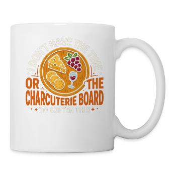 Presse de temps Humour Charcuterie - Mug blanc - blanc - Droite
