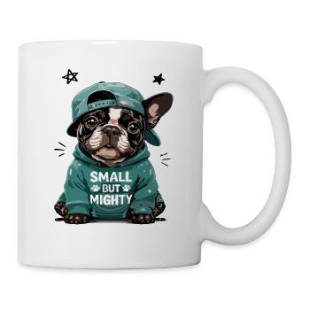 Small But Mighty French Bulldog - Mug - white - Right