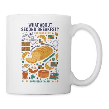 Petit-déjeuner : que diriez-vous d’un deuxième brunch - Mug blanc - blanc - Droite
