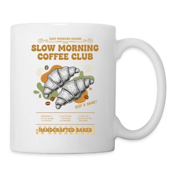 Petit-déjeuner, Café Matin, Brunch, Café - Mug blanc - blanc - Droite