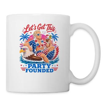 Let's found this party! Alexander Hamilton - Mug - white - Right