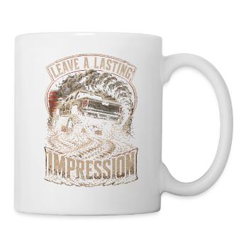 Rolling Coal Leave A Lasting Impression - Mug - white - Right
