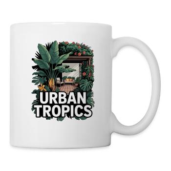 Urban Tropics Tropical Garden - Mug - white - Right