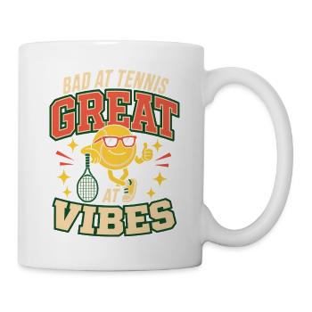 Tennisclub Tenniscore Keine Mitgliedschaft, Nur - Tasse - Weiß - Rechts