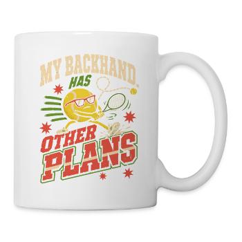 Tennisclub Tenniscore Keine Mitgliedschaft, Nur - Tasse - Weiß - Rechts