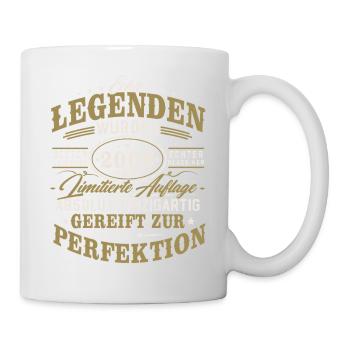 2006 Jahrgang geboren Legenden Vintage Geburtstag - Tasse - Weiß - Rechts