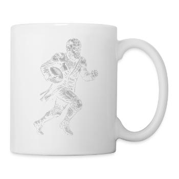 Ulysses Grant Football américain - Mug blanc - blanc - Droite