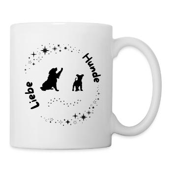 Dog love - Mug - white - Right