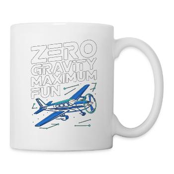 Pilote privé Pilote d’aéronef en apesanteur maximal - Mug blanc - blanc - Droite