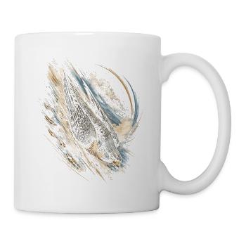 Fauconniers de fauconnerie - Mug blanc - blanc - Droite