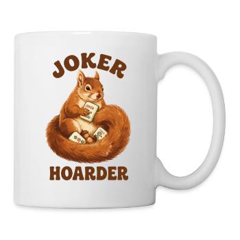 Mahjong Joker Hoarder Eichhörnchen - Tasse - Weiß - Rechts