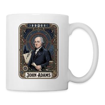John Adams Tarot Card - Mug - white - Right
