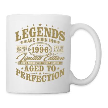 Cadeau d’anniversaire vintage vintage rétro 1996 - Mug blanc - blanc - Droite