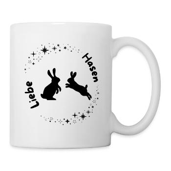 Star Ring Bunny Love - Mug - white - Right