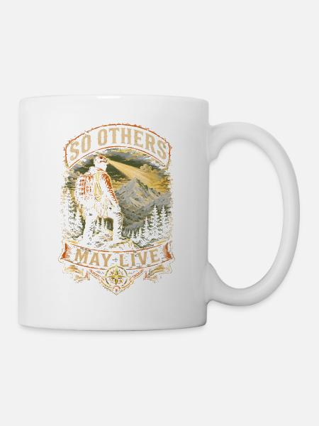 Rettungsteam So Others May Live - Tasse - Weiß