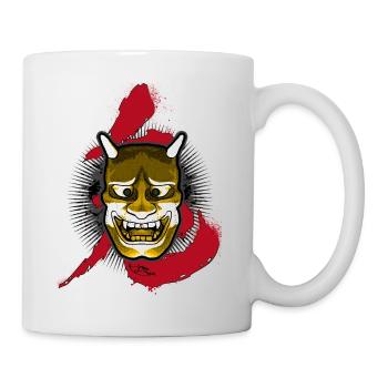 Japanese Oni - Mug blanc - blanc - Droite