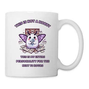 Six heures de recherche – Hyperfixation Moth - Mug blanc - blanc - Droite