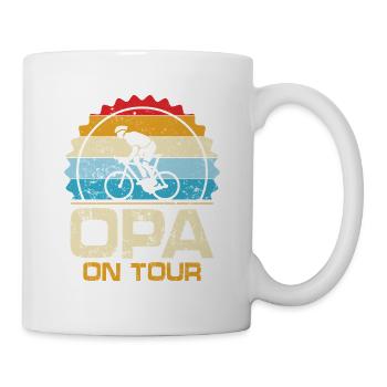 Grandpa On Tour - Mug - white - Right