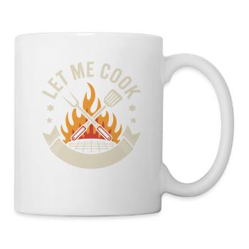 Let Me Cook Cooking Grilling Meme Grill Master Chef - Mug - white - Right