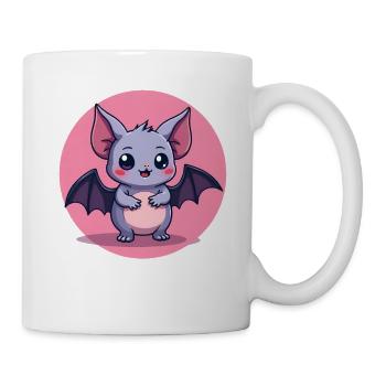 Personnage gothique gothique adorable - Mug blanc - blanc - Droite