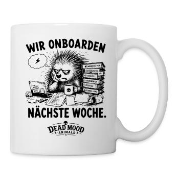 Sarkastisches Geschenk für Kollegen und HR - Tasse - Weiß - Rechts
