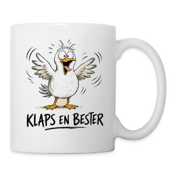  Klaps En Bester Lustiger Vogel Krähe Mit - Tasse - Weiß - Rechts