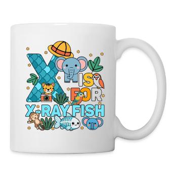 Xray Fish Jungle Parade - Mug - white - Right