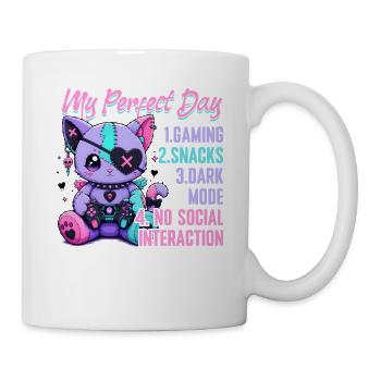 Pastel Goth Soft Goth Gaming Gamer - Tasse - Weiß - Rechts