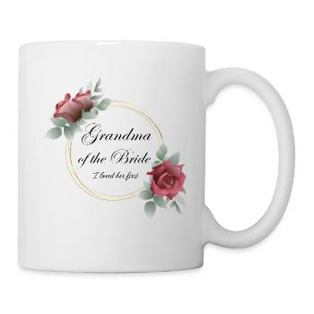 Grandma Bride Roses - Mug - white - Right