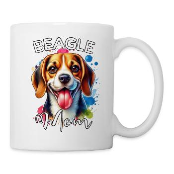 Maman Beagle - Mug blanc - blanc - Droite