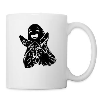 Funny Halloween Ghost Halloween Party Ghost - Tasse - Weiß - Rechts