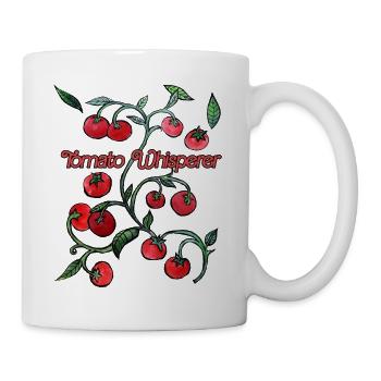 Le Chuchoteur de Tomates - Mug blanc - blanc - Droite