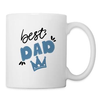 BEST DAD - Tasse - Weiß - Rechts