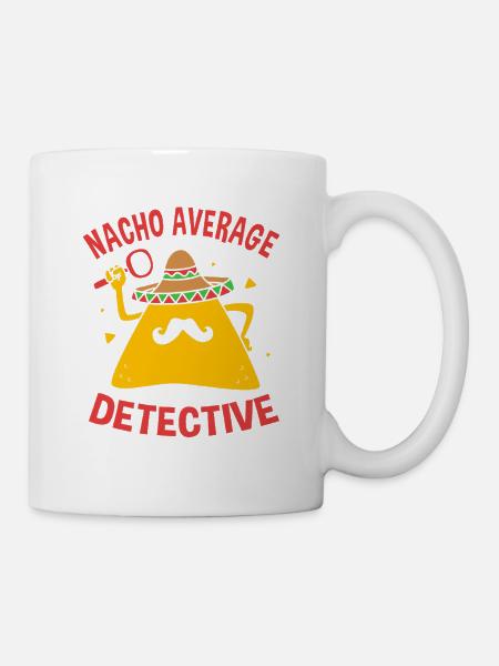 Detektiv - Tasse - Weiß