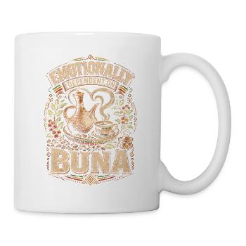Ethiopia Ethiopian Ethiopian Dependent On Buna - Mug - white - Right