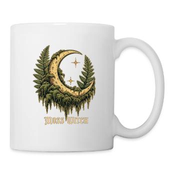 Dunkle Waldhexe, Mooshexe Wald Goth Cresce - Tasse - Weiß - Rechts