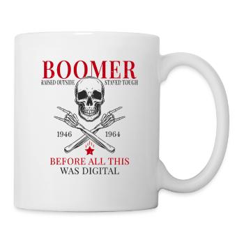 Boomer – Before All This Was Digital - Mug - white - Right