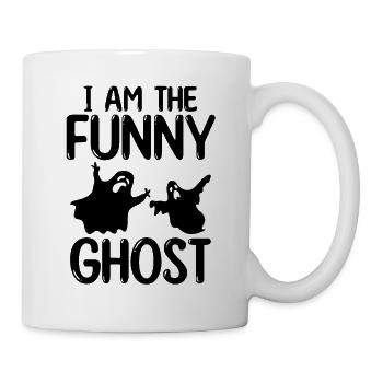 Halloween Party - I am the Funny ghost - Tasse - Weiß - Rechts
