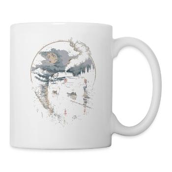 Rolling Coal - Tasse - Weiß - Rechts